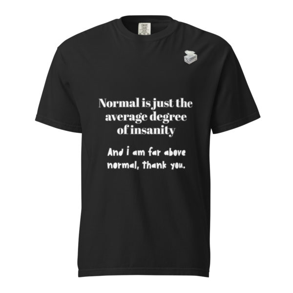 Normal -- Unisex garment-dyed heavyweight t-shirt