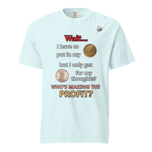 Two Cents -- Unisex garment-dyed heavyweight t-shirt - Image 49