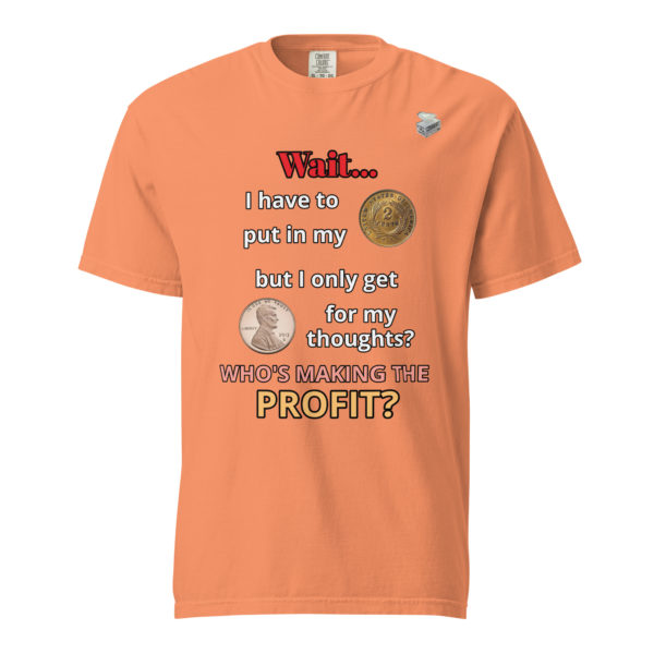 Two Cents -- Unisex garment-dyed heavyweight t-shirt - Image 37